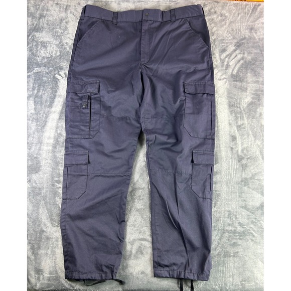 Rothco EMT Tactical Cargo Pants XX-Large Regular Navy Blue Uniform Trousers - Picture 1 of 10